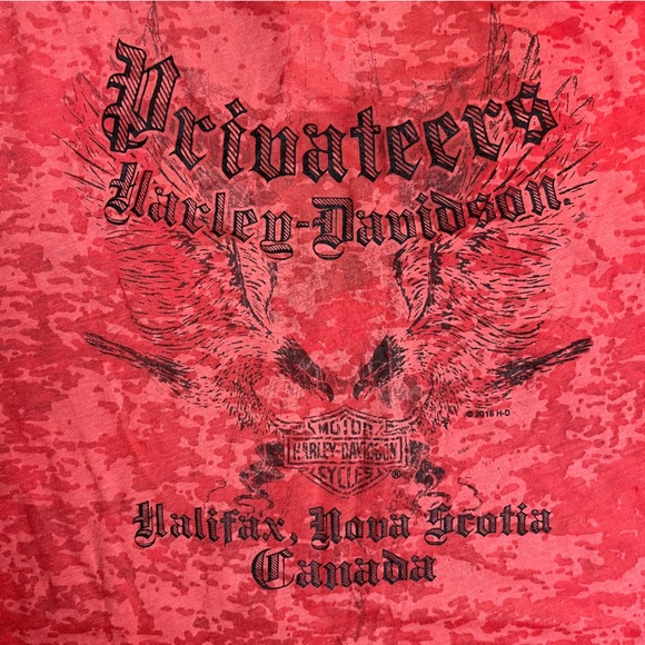 Harley-Davidson Red T-Shirt - Picture 9 of 9